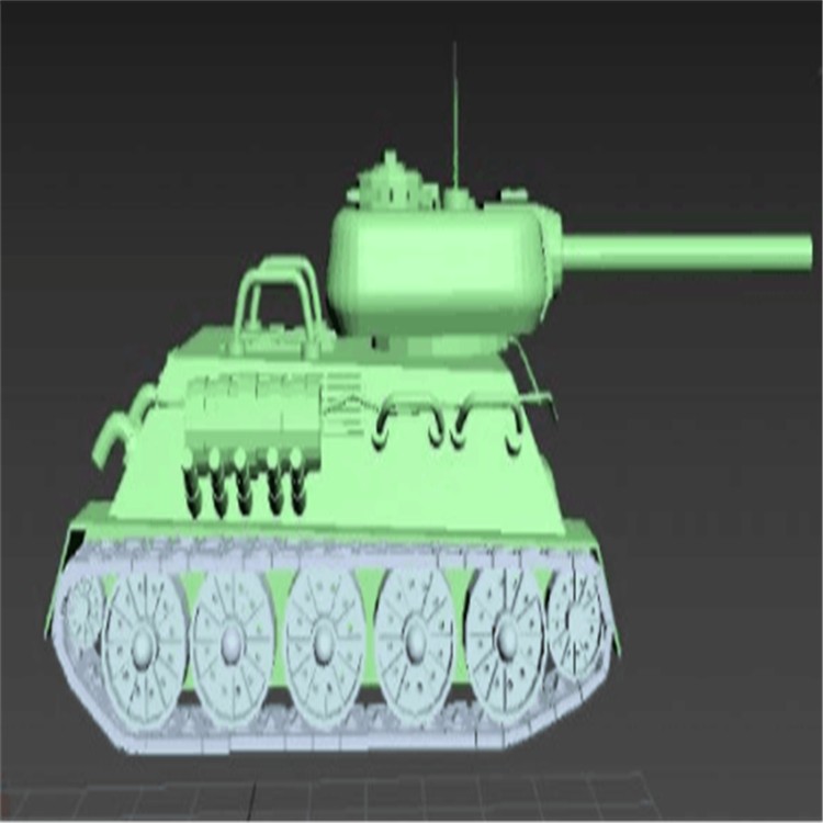 怀集充气军用坦克模型